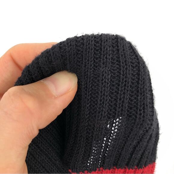 OSKLEN Striped Knit Skirt Black Red White Yellow M - Picture 3 of 10